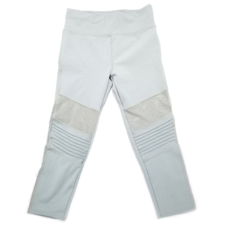 ❤5 for $25❤ BSP blue mesh cropped athletic leggings M9